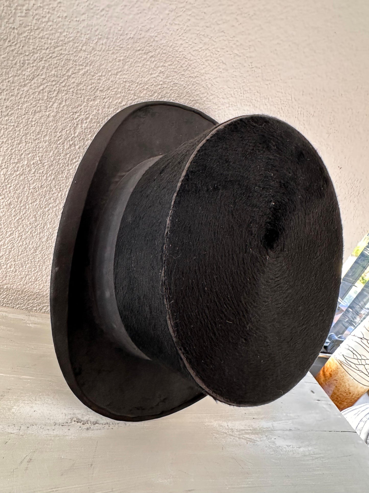 Antique High Top Hat by L. Cocorutan – Paris (ca. 1930–1950)