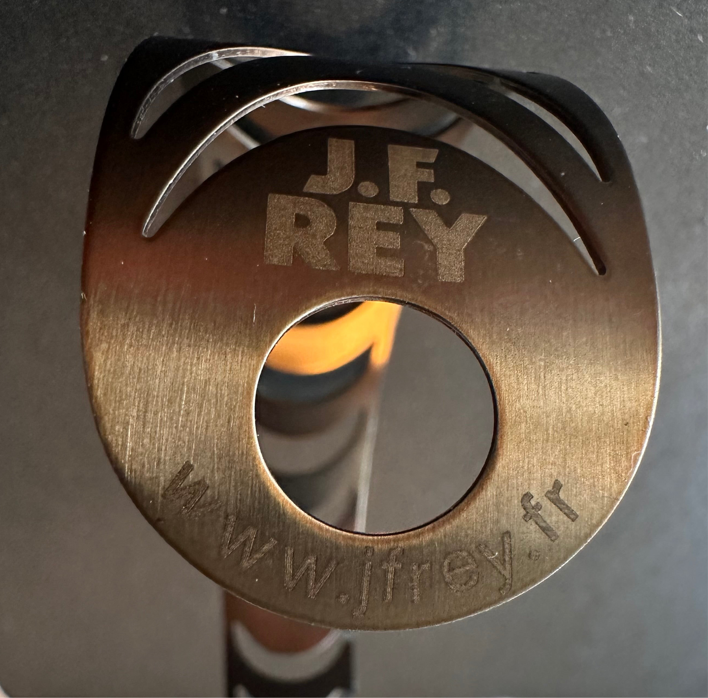 Rare J.F. REY Titanium Designer Bracelet – Limited Edition – Modern French Design