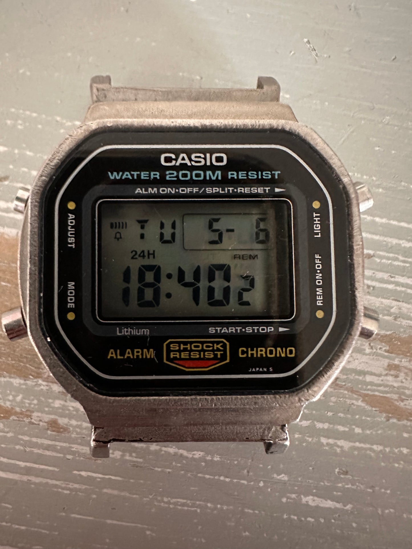 Rare Vintage Casio G-Shock DW-5600 (Module 691) – 1987 Japan Model
