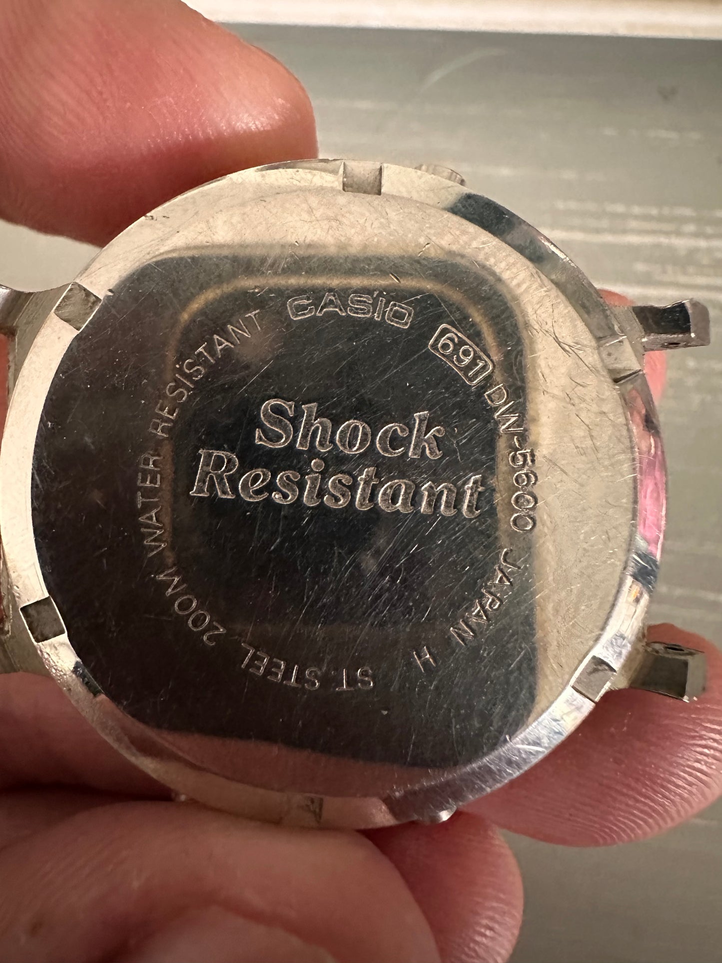 Rare Vintage Casio G-Shock DW-5600 (Module 691) – 1987 Japan Model