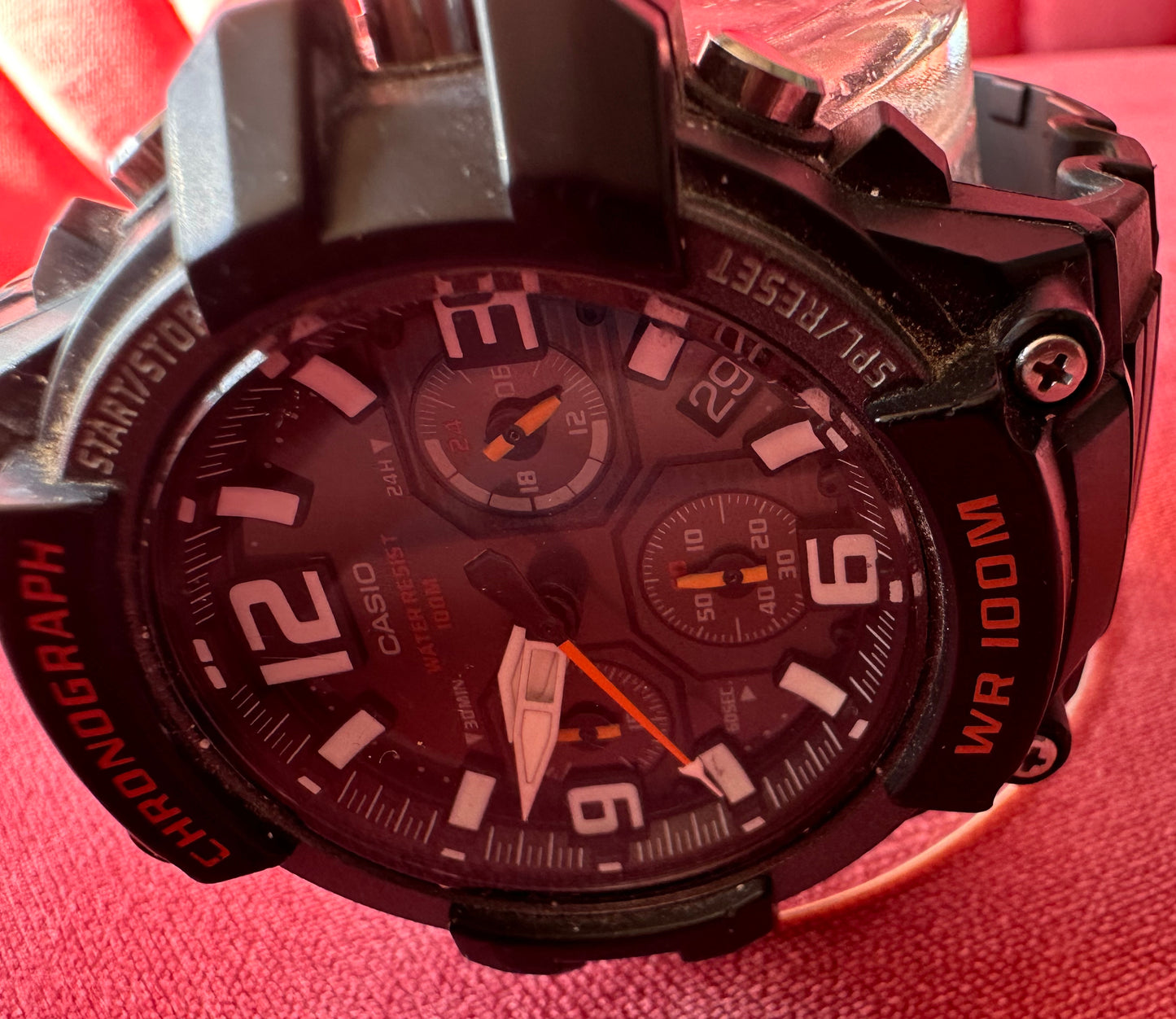 Casio MCW-100H Chronograph Watch – Retro Sporty Style