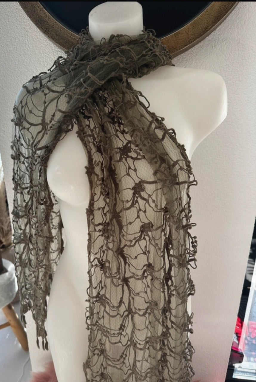Embroidered Bohemian Scarf by Superstar