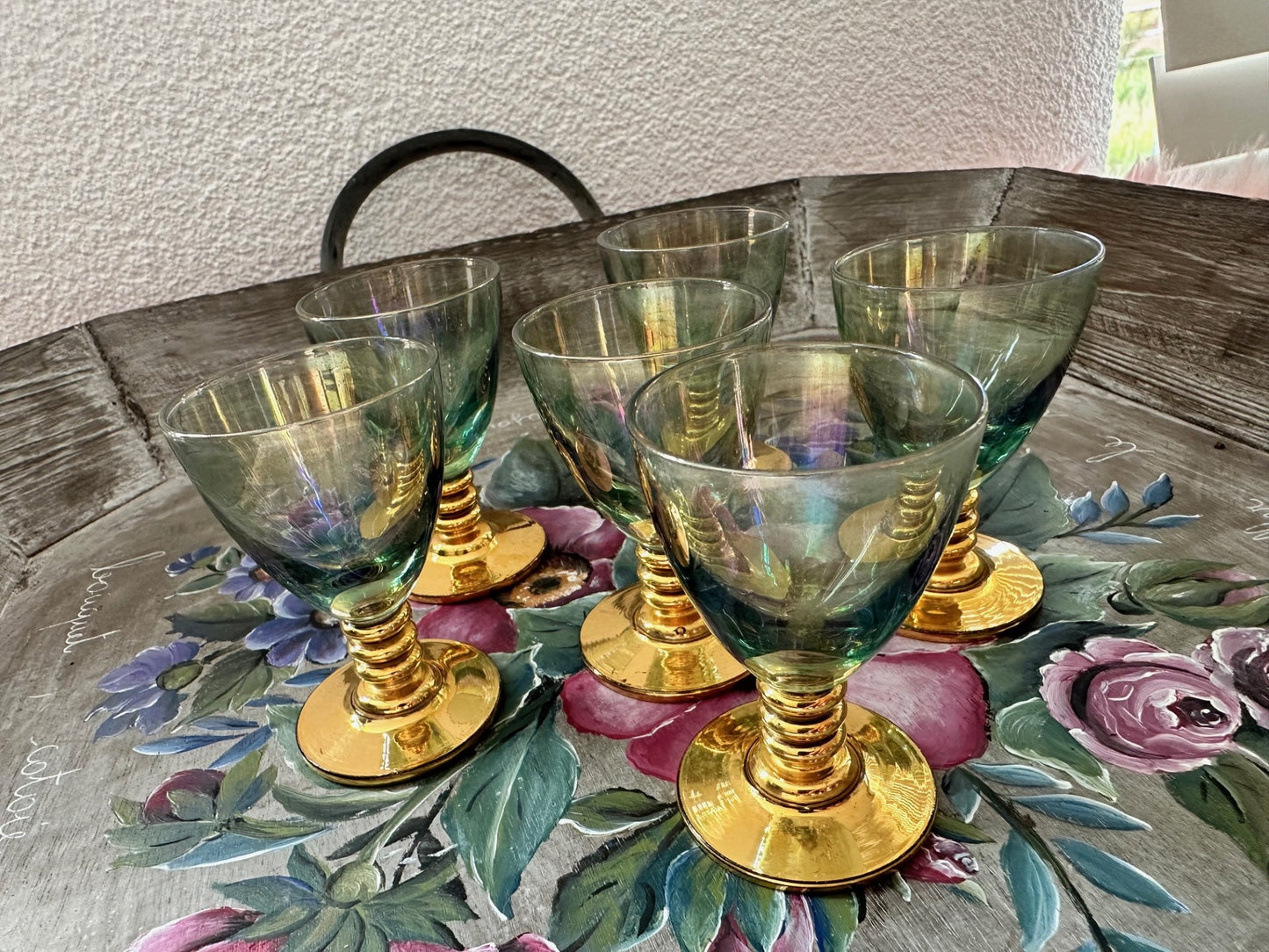 Vintage French Liqueur Glasses – Set of 6 | Maison Diana