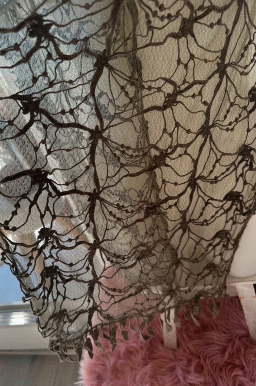 Embroidered Bohemian Scarf by Superstar