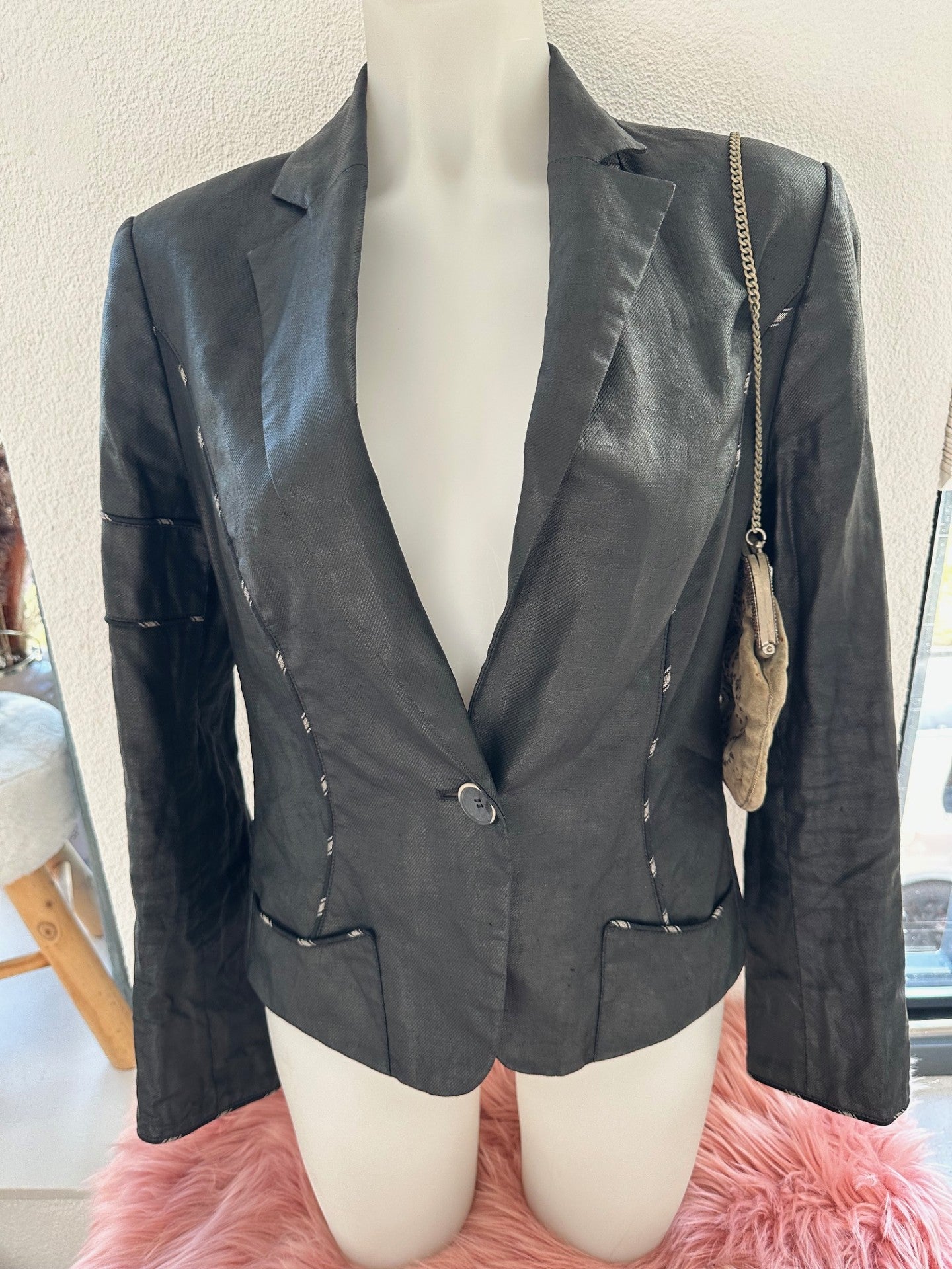 Mart Visser Tailored Linen Blazer – Size NL 40