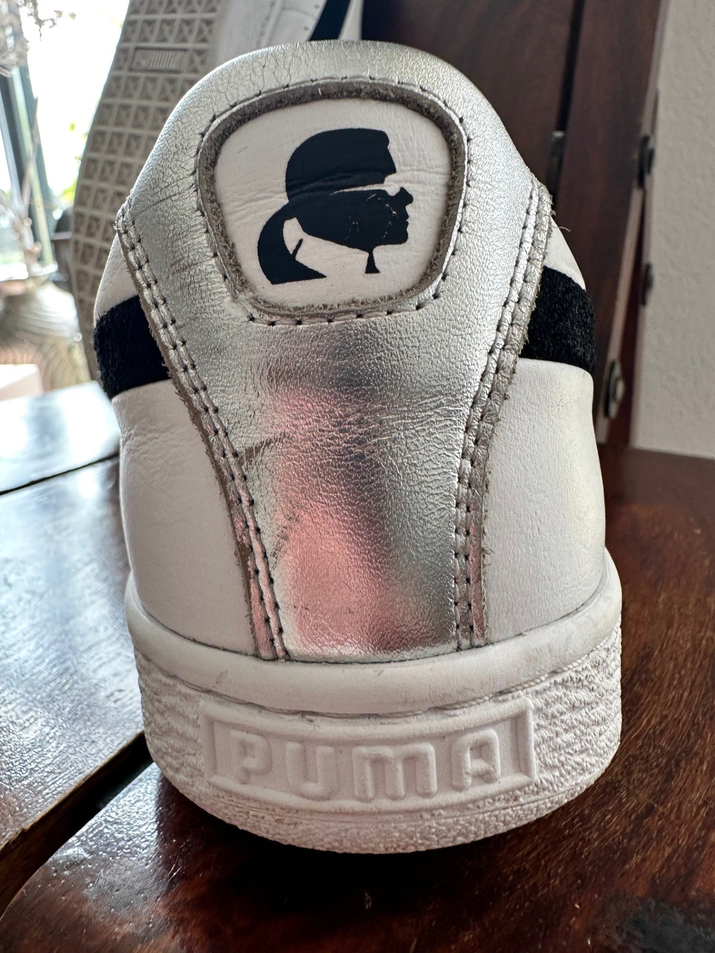 Coming Soon
PUMA x Karl Lagerfeld - White Low-Top Sneakers