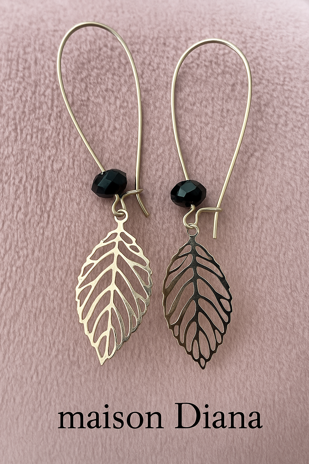 Whispering Leaves” Earrings  Delicate, airy, and full of charm.