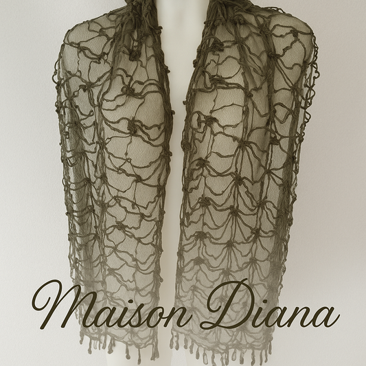 Embroidered Bohemian Scarf by Superstar