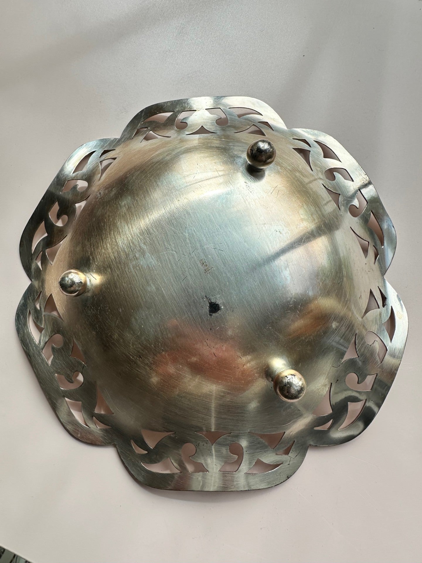 Vintage WMF Ikora Germany Silver-Plated Brass Bowl – Art Deco Style