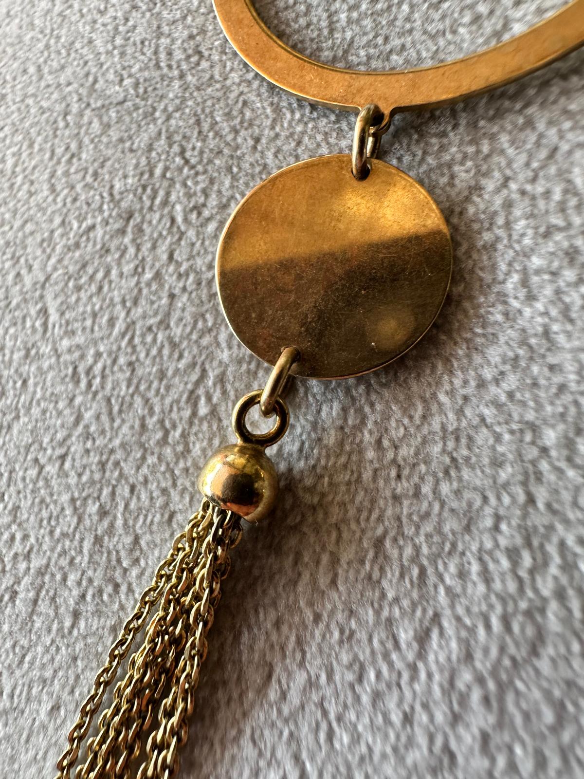 Gold-Plated Sterling Silver Statement Earrings by LOTT. gioielli – 925 Marked