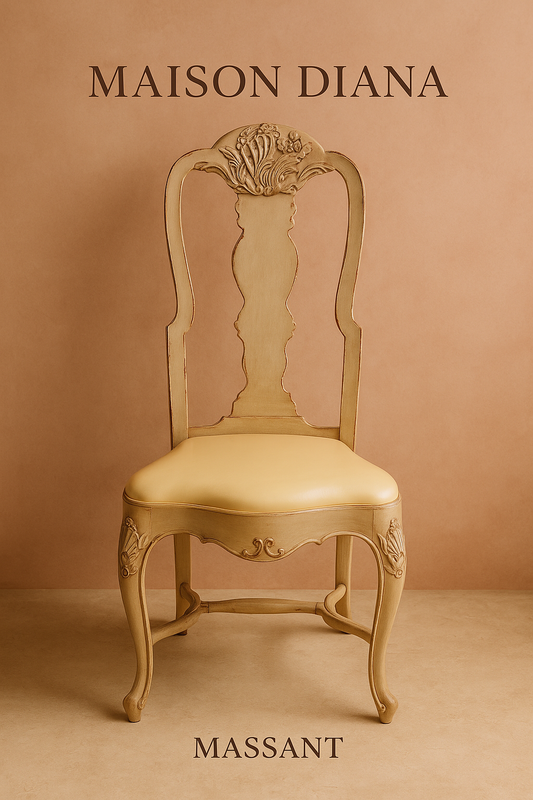 Authentic Louis XV
Chair by Massant - Hand-Carved Elegance