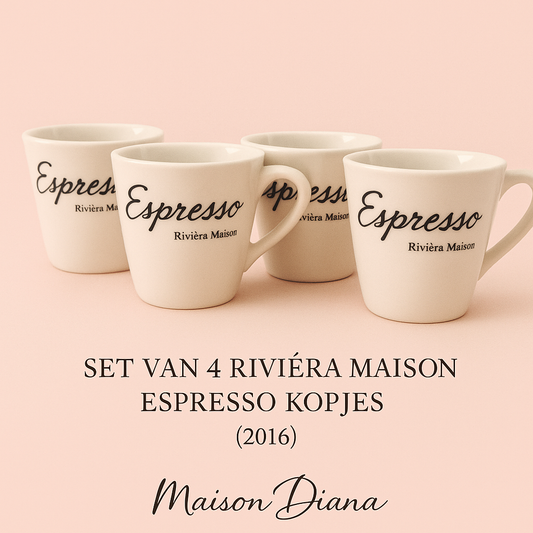 Rivièra Maison Espresso Cup Set – Limited Collection (2016)