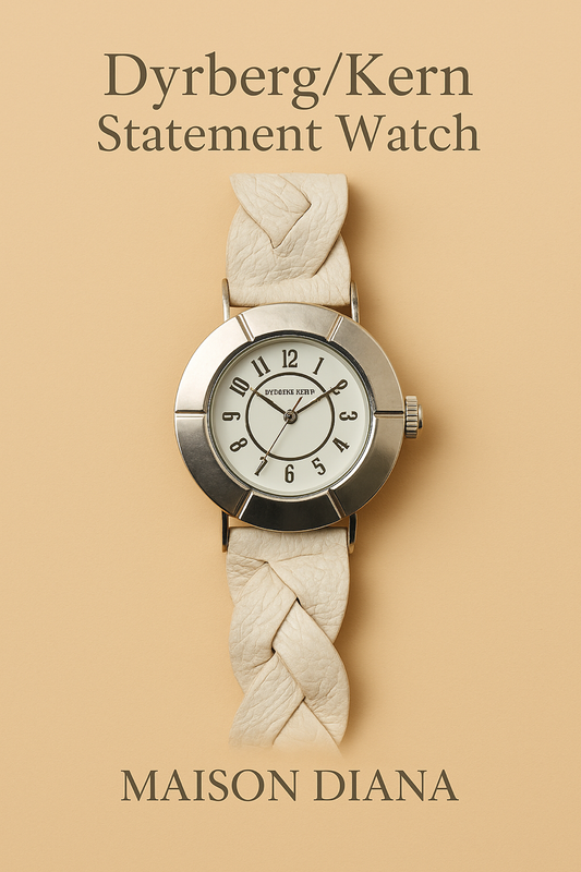 Dyrberg/Kern Statement Watch – Vintage White Edition