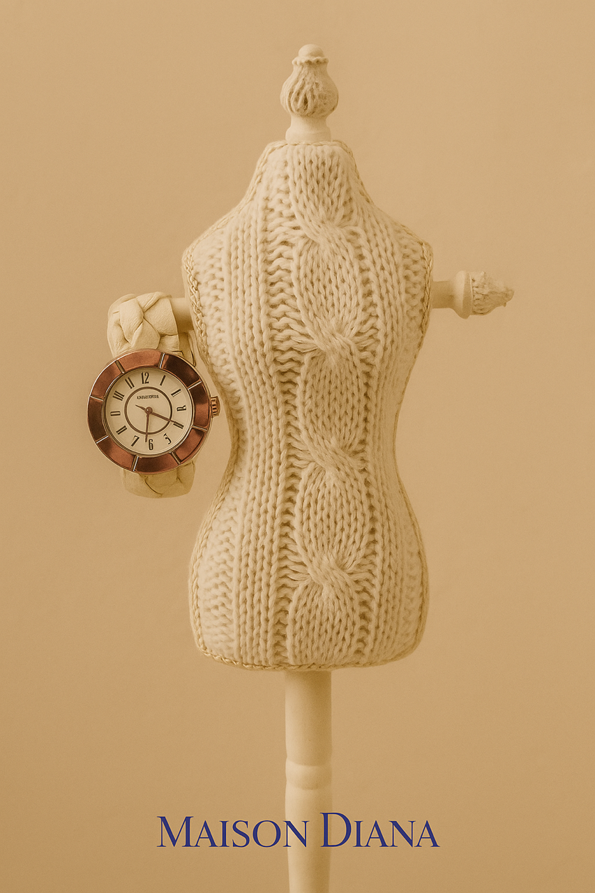 Dyrberg/Kern Statement Watch – Vintage White Edition