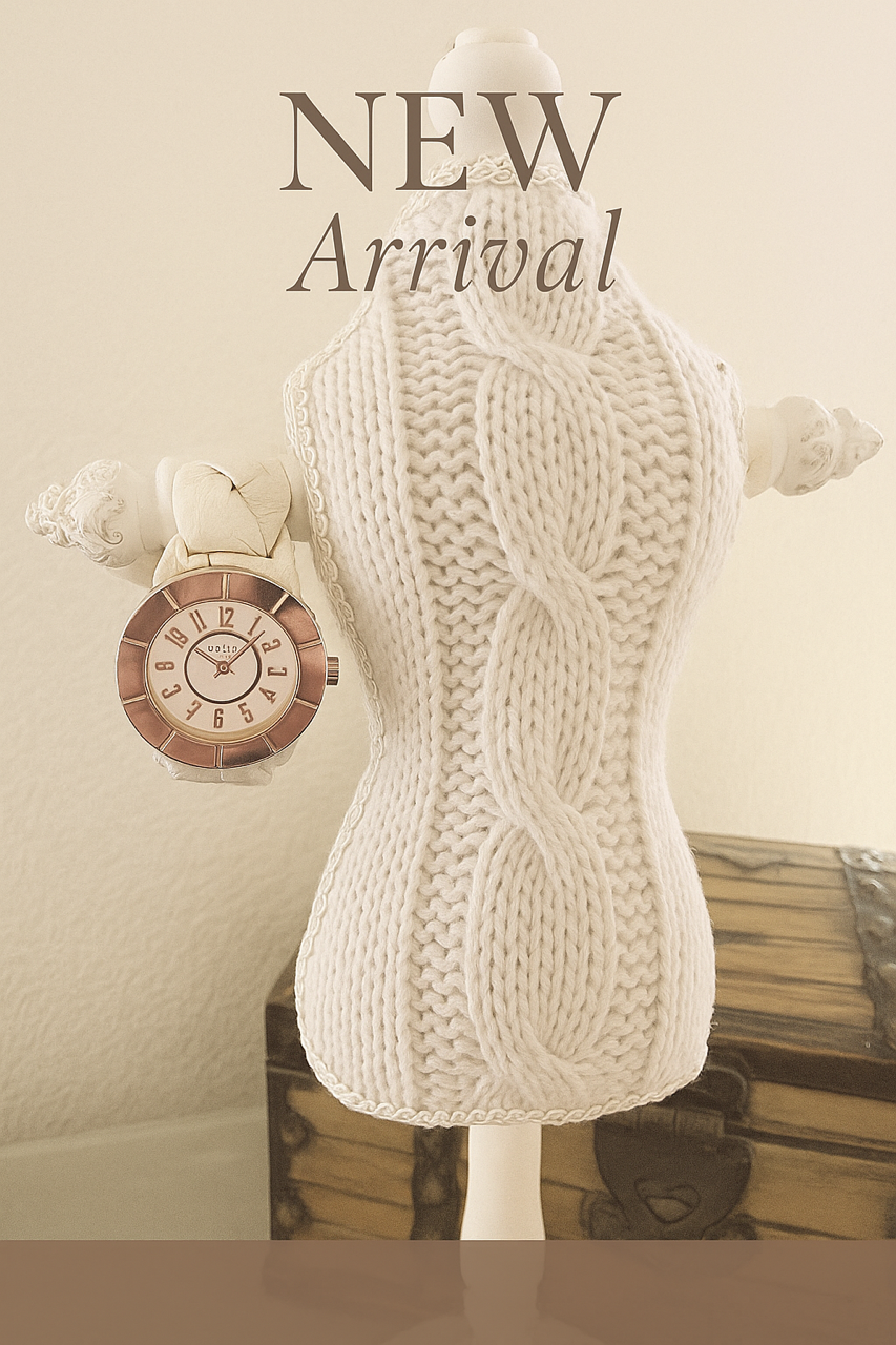 Dyrberg/Kern Statement Watch – Vintage White Edition