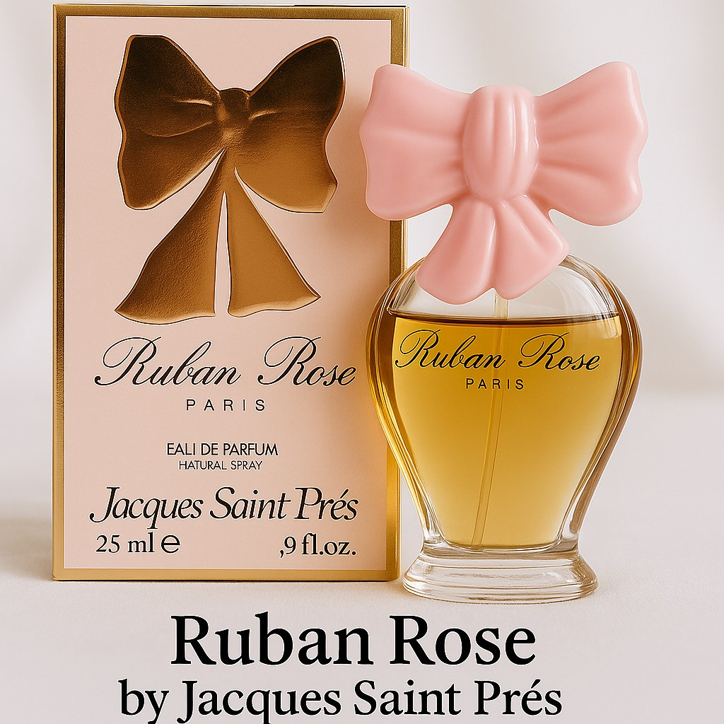 Ruban Rose by Jacques Saint Prés – Vintage French Eau de Parfum (25ml)