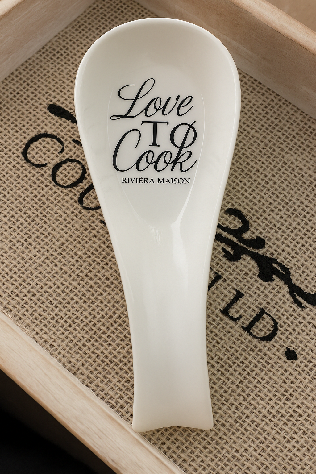 Rivièra Maison - Love to Cook Spoon Rest