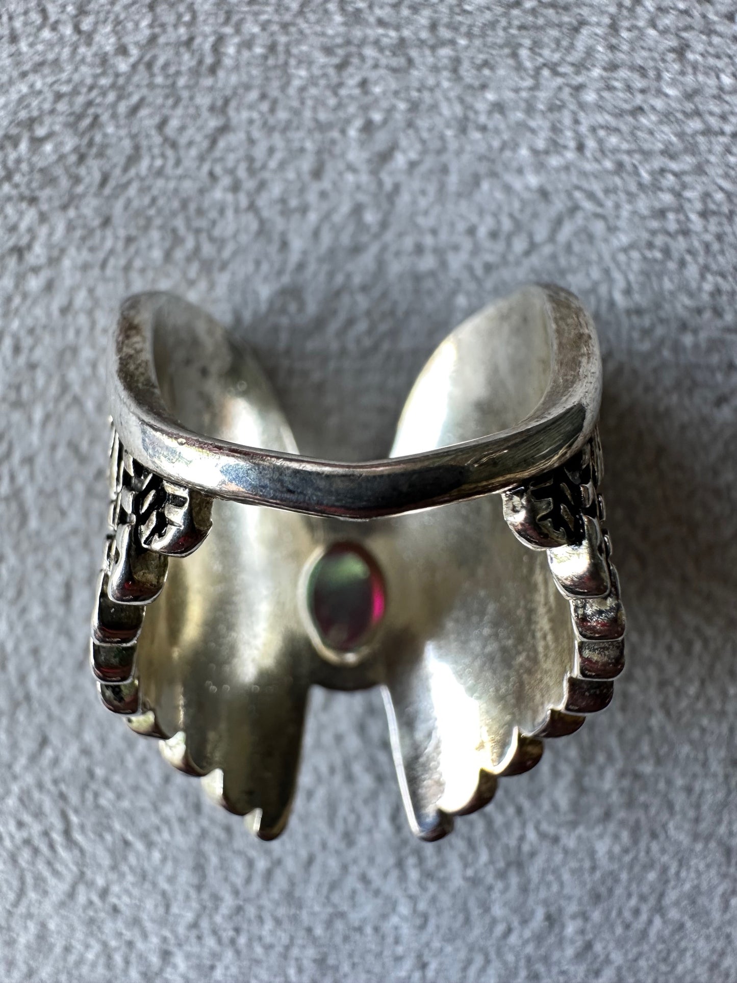 Sterling Silver Wing Ring – Size 18