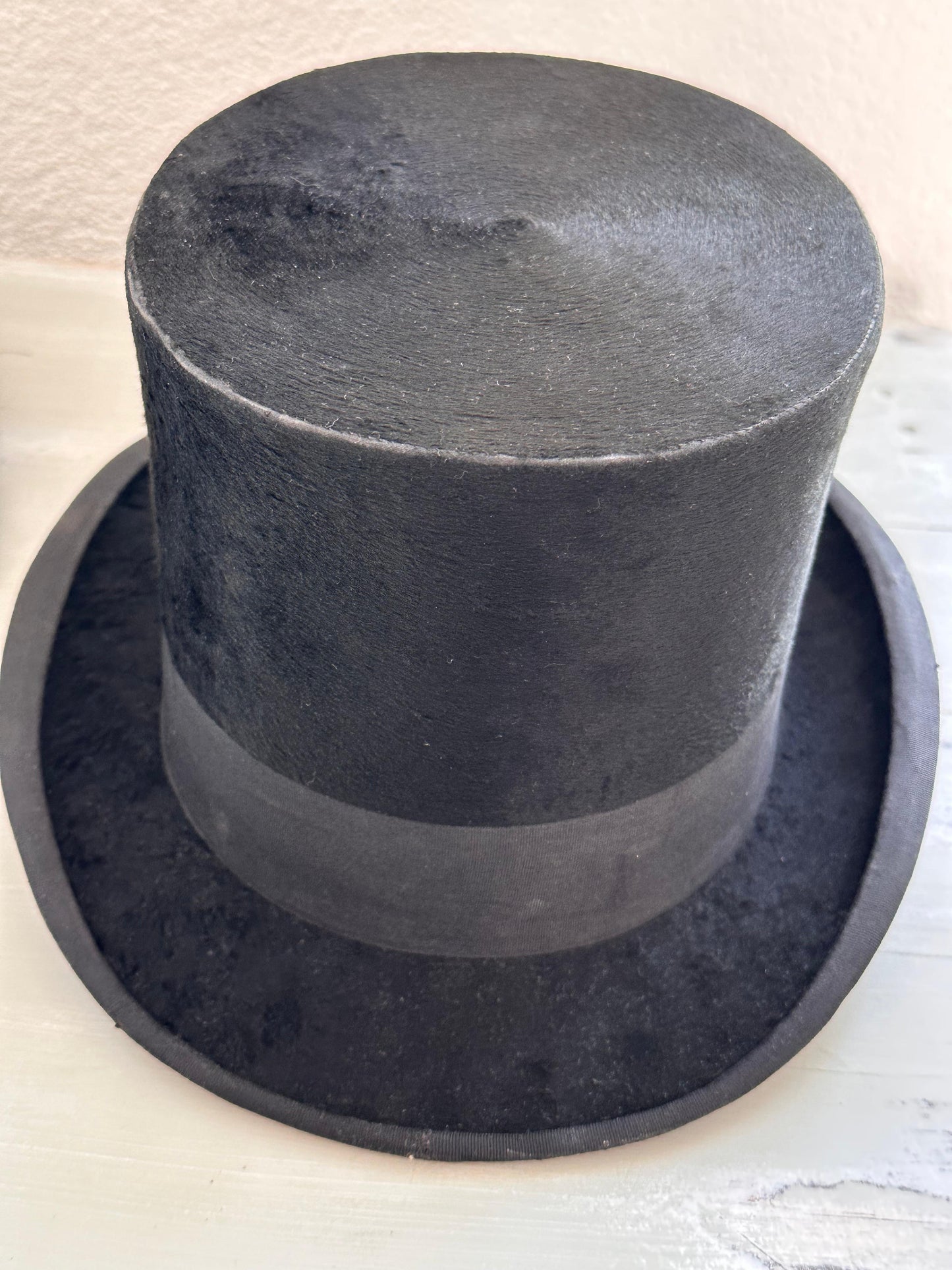 Antique Silk Top Hat by AvB Hat Manufactory – Haarlem, ca. 1900–1930