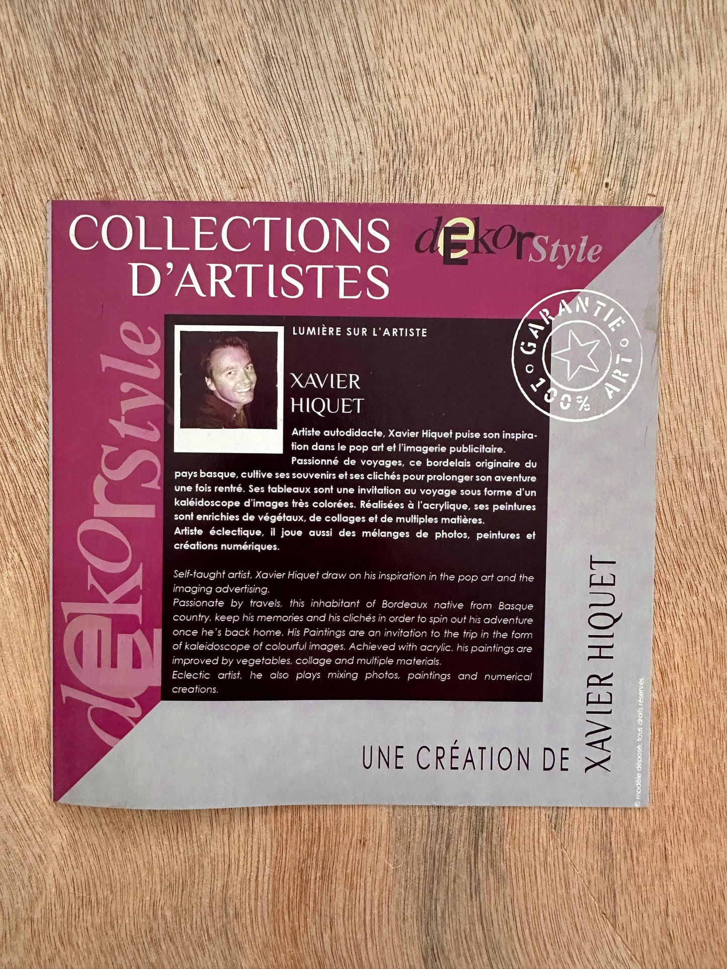 Vintage Street-Art Style Sign by Xavier Hiquet – “Do Not Paint Over This Graffiti!”