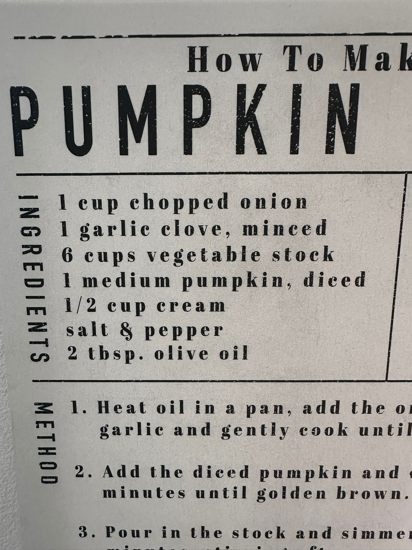 Pumpkin Soup (IKEA Pjatteryd)