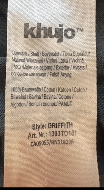 Khujo “Griffith” Sleeveless Graphic Top – Size 38 / Medium