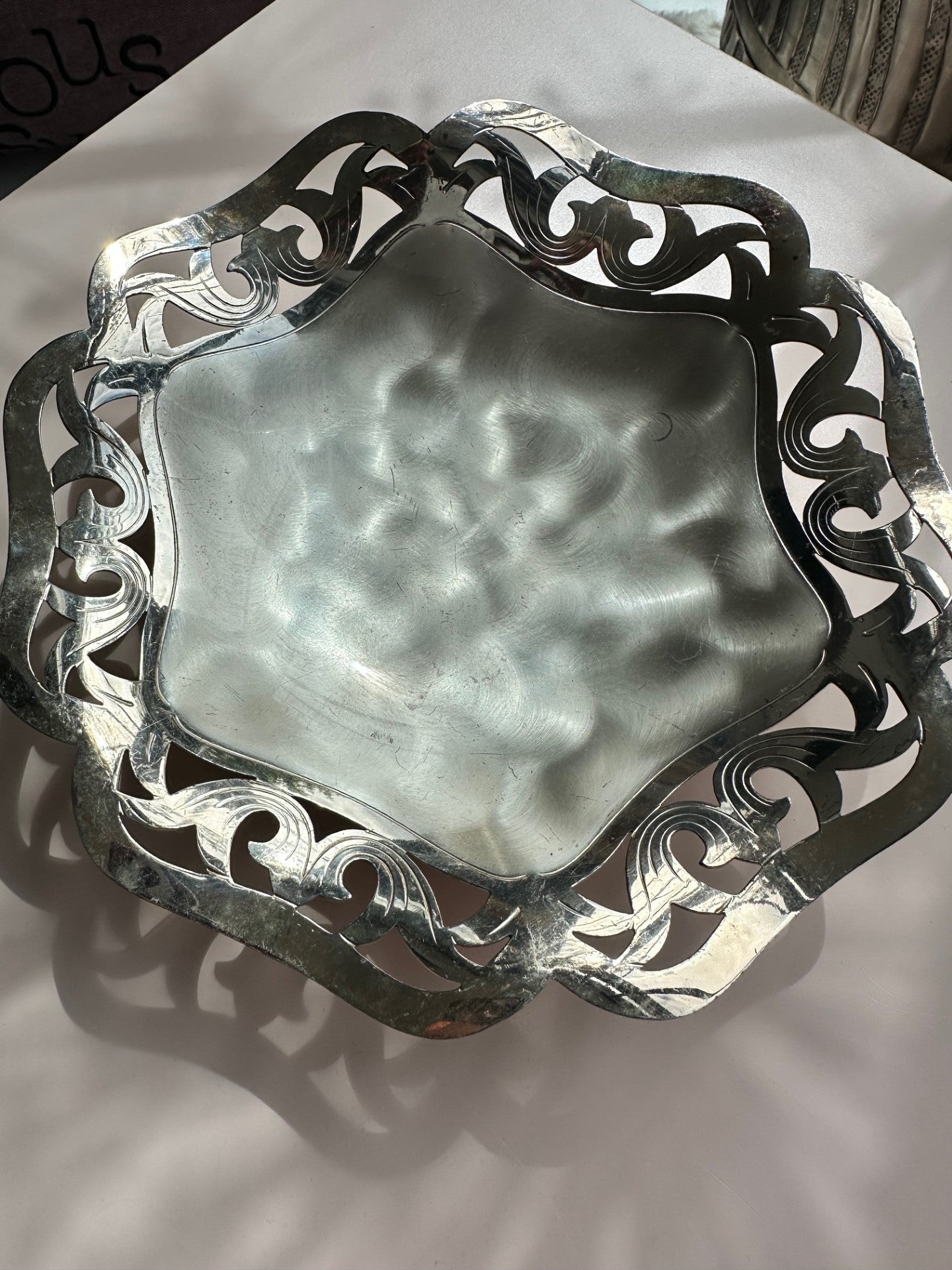 Vintage WMF Ikora Germany Silver-Plated Brass Bowl – Art Deco Style