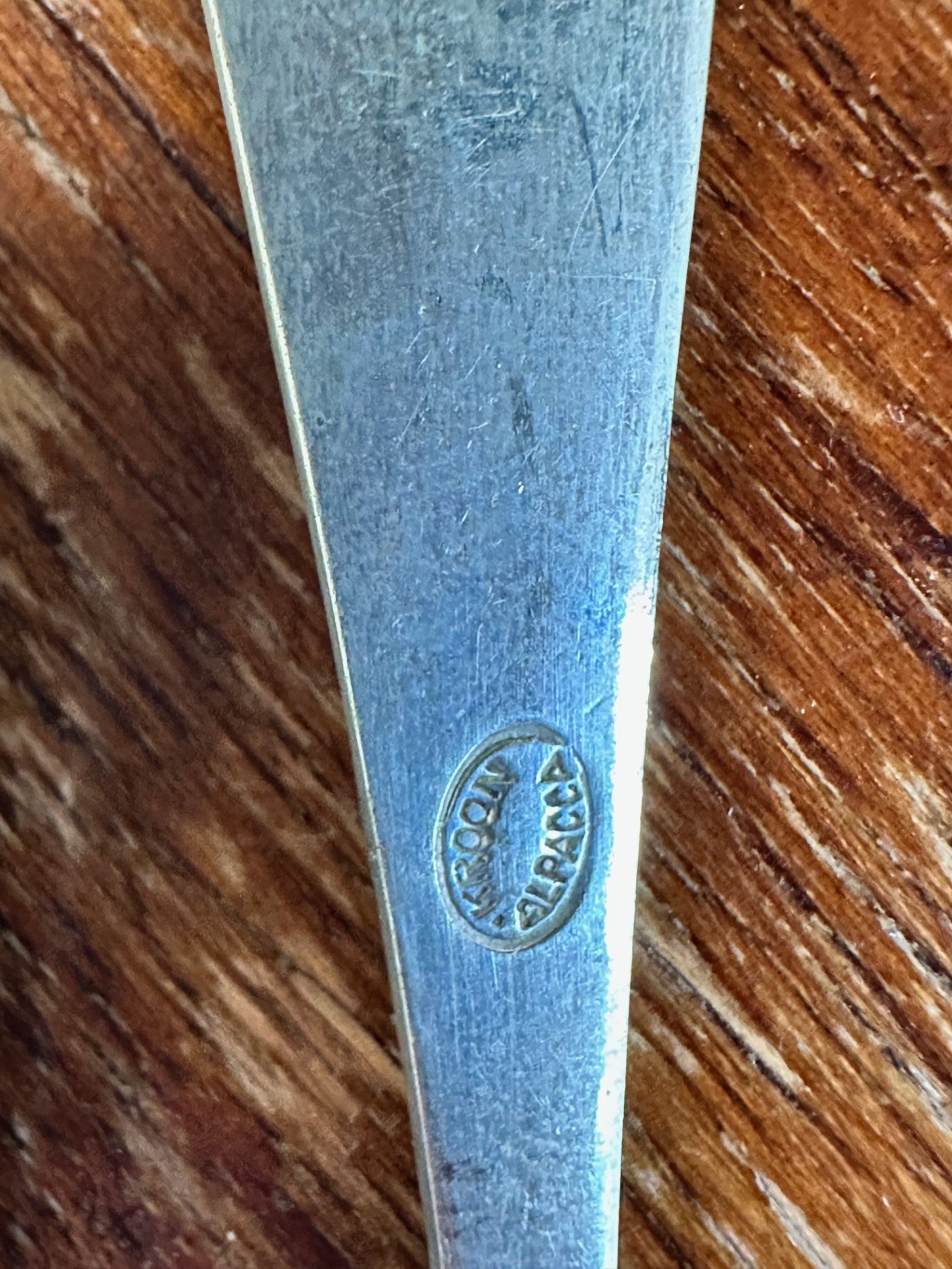 Vintage Alpacca Teaspoon Set – Set of 3