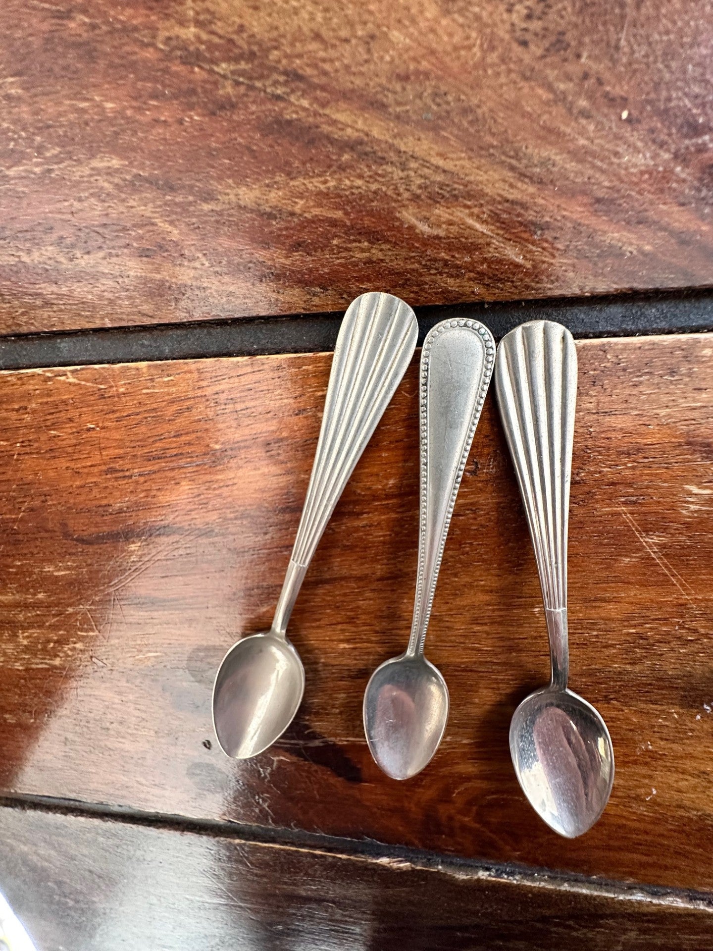 Vintage Alpacca Teaspoon Set – Set of 3