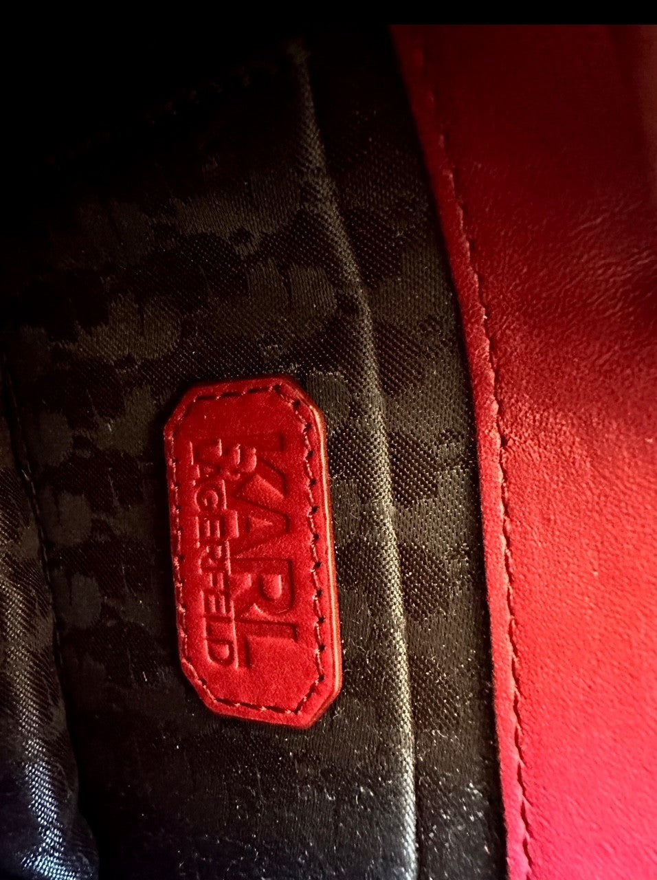 Maison Diana – Karl Lagerfeld Iconic Leather Crossbody Bag