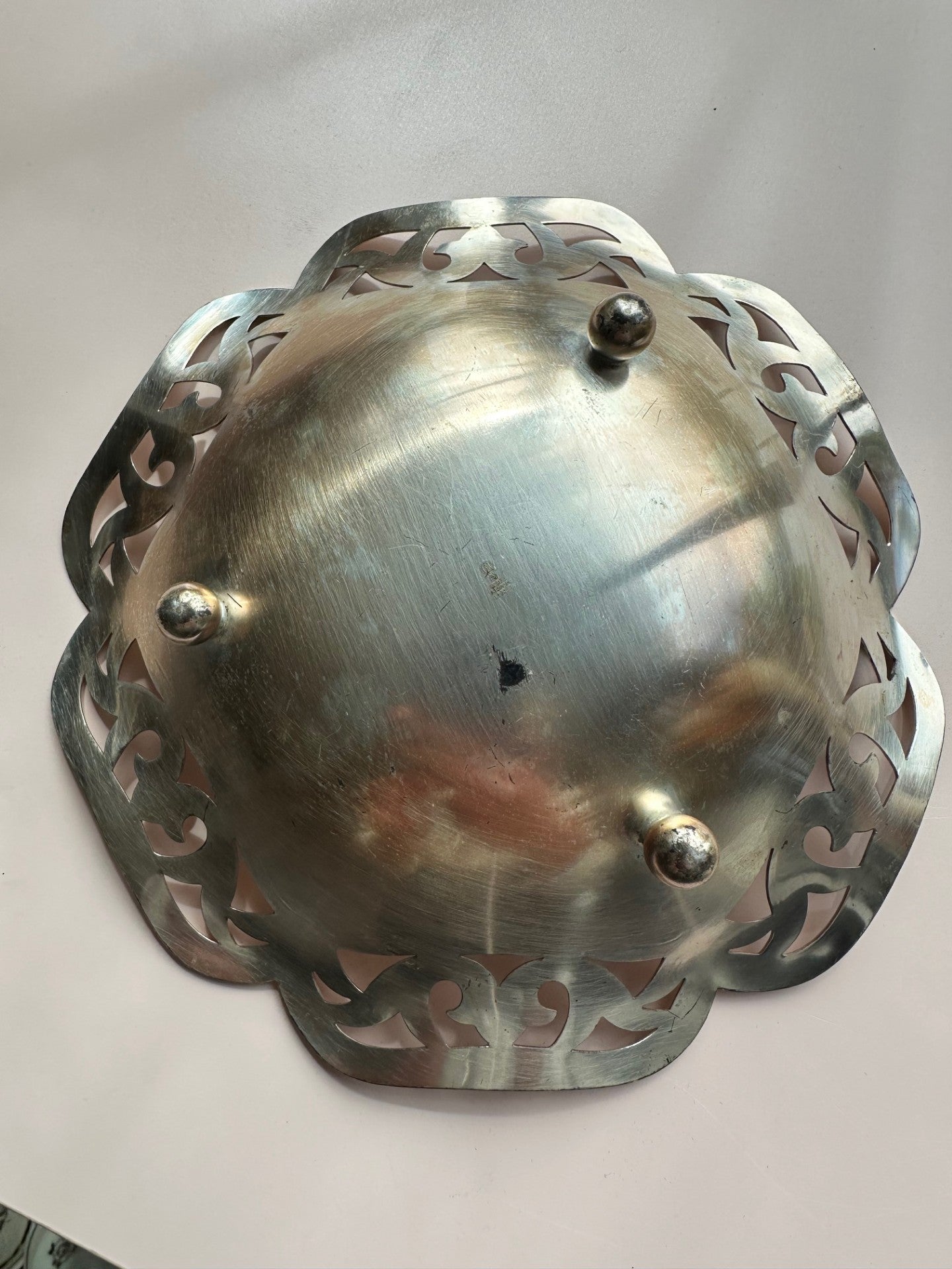 Vintage WMF Ikora Germany Silver-Plated Brass Bowl – Art Deco Style