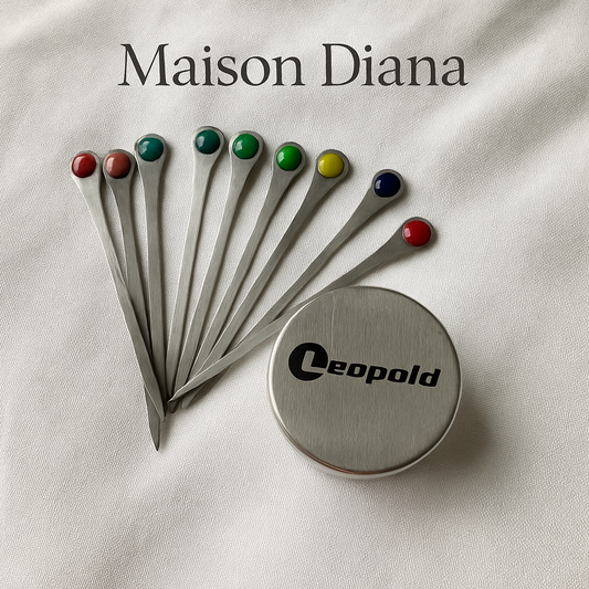 Vintage Leopold Vienna Cocktail Picks Set (1970s–1980s)