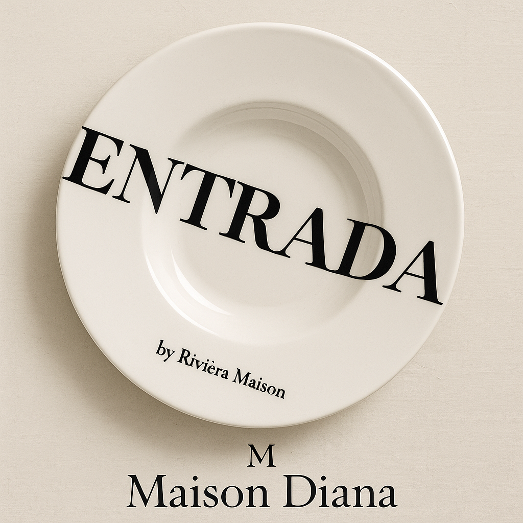 Rivièra Maison - Starter Plate Set – 4 Languages