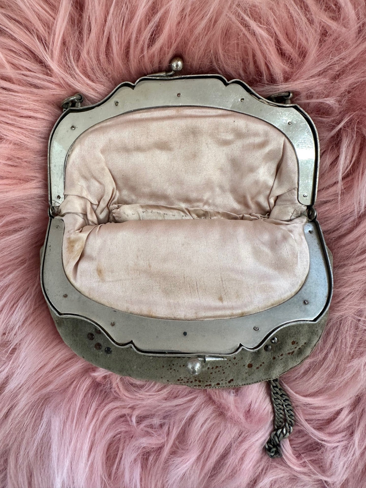 Beautifull Antique Beaded Evening Bag – Circa 1920s