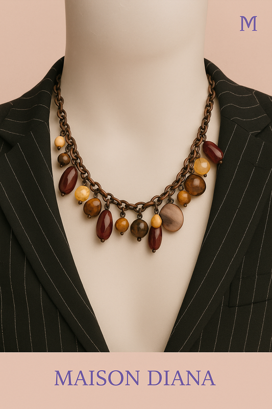 Vintage Dyrberg/Kern Statement Necklace