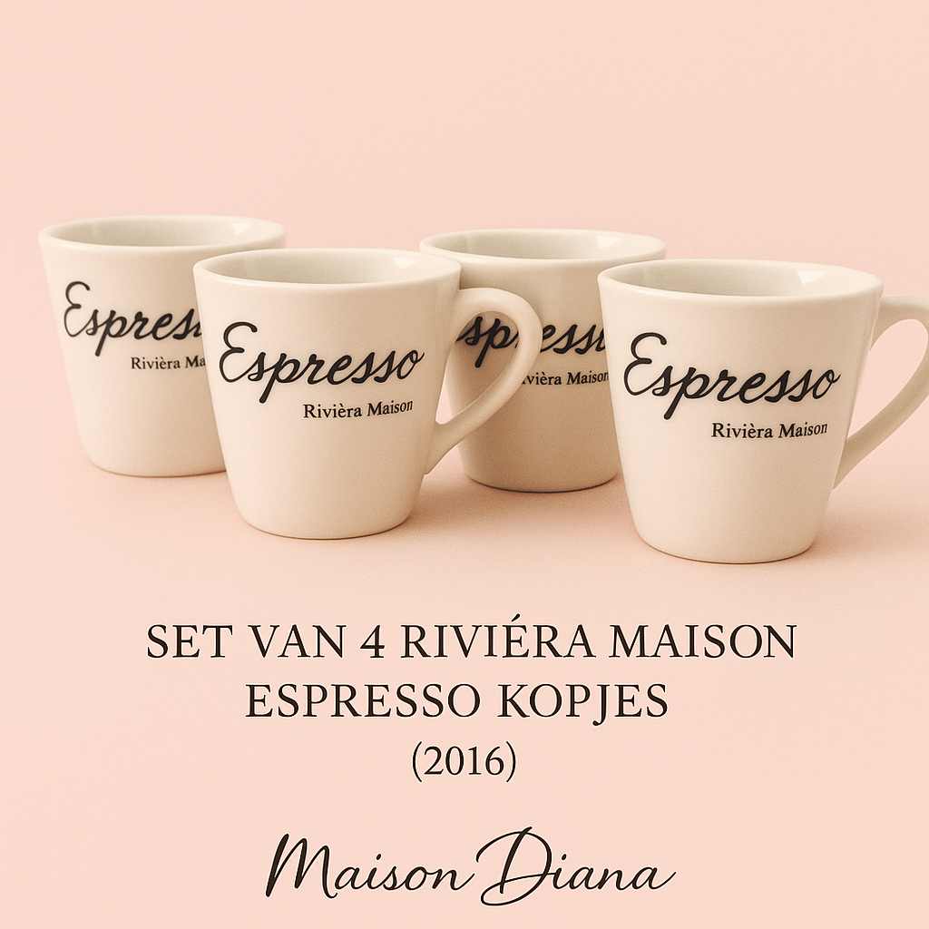 Rivièra Maison Espresso Cup Set – Limited Collection (2016)