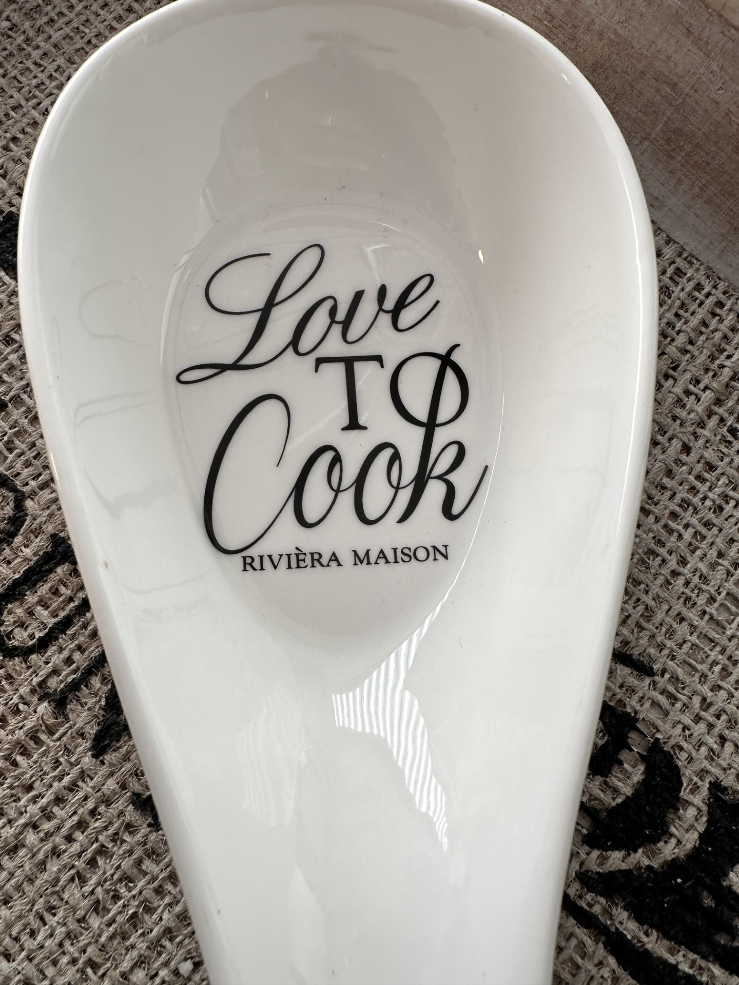Rivièra Maison - Love to Cook Spoon Rest