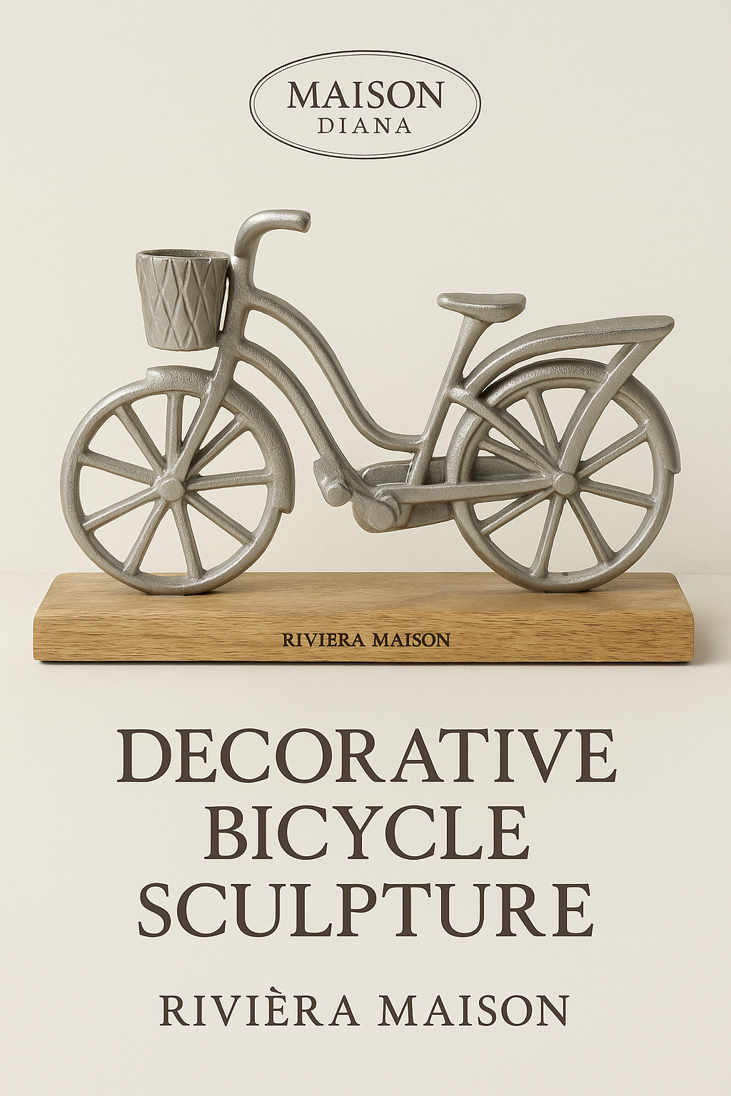 Rivièra Maison - Decorative Bicycle Sculpture