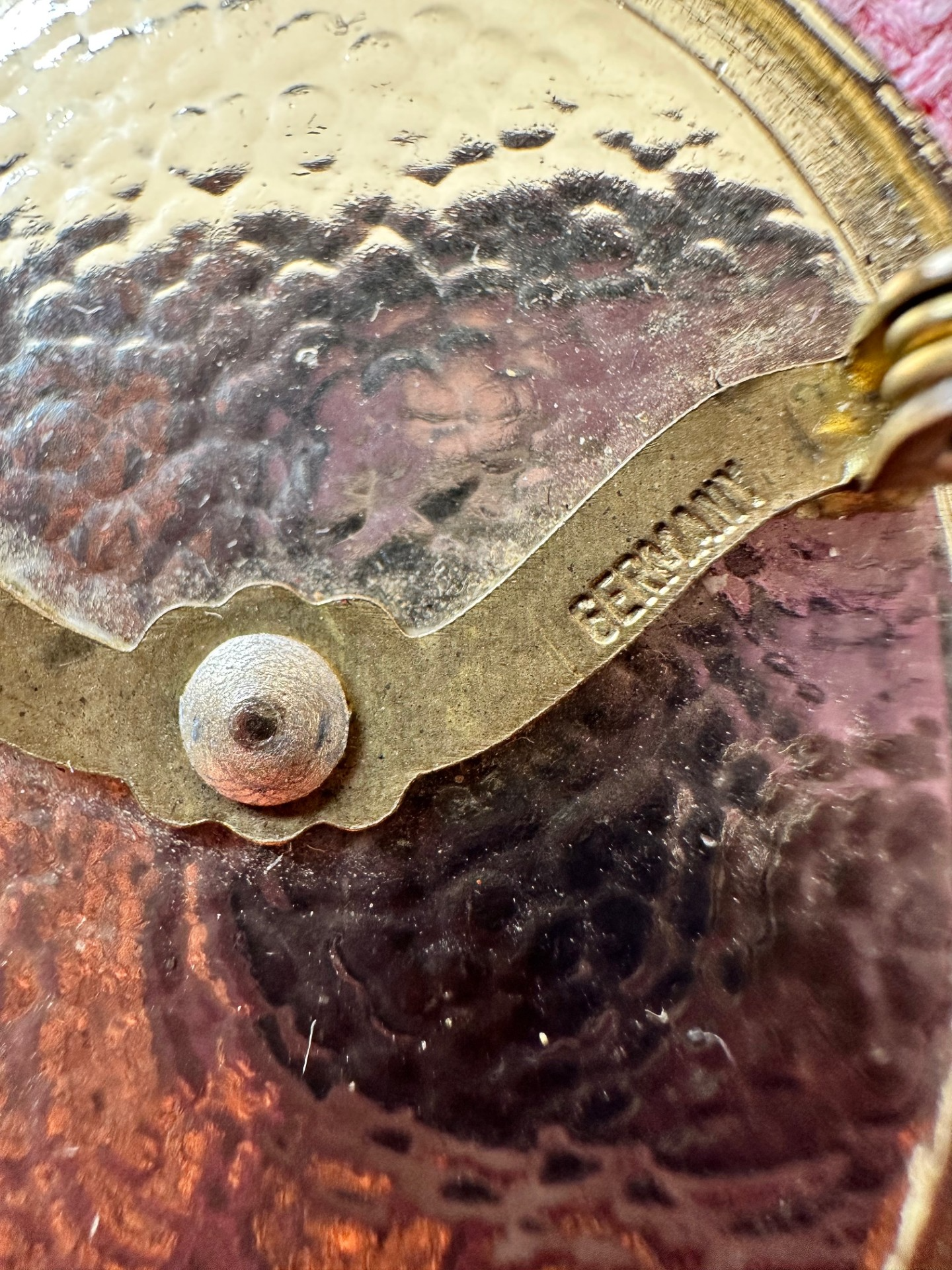 Vintage West German Portrait Brooch